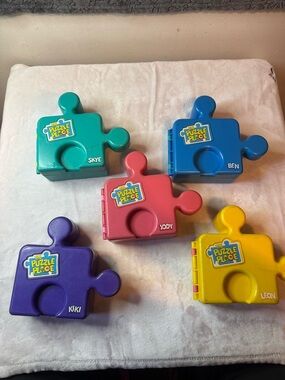 Fisher-Price The Puzzle Place 5 Playsets Kiki Skye Leon Jody Ben Vintage